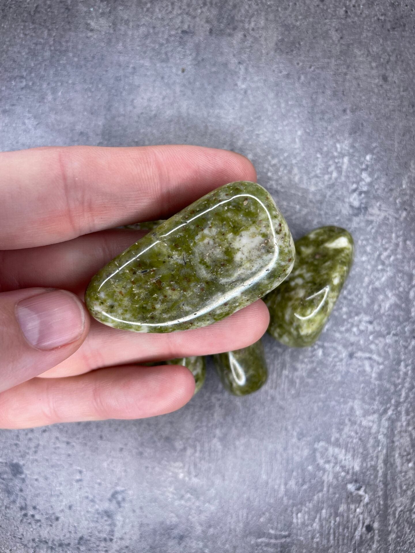 Epidote - Tumblestone