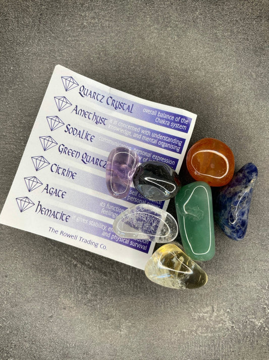 Chakra set - Pack of 7 tumblestones