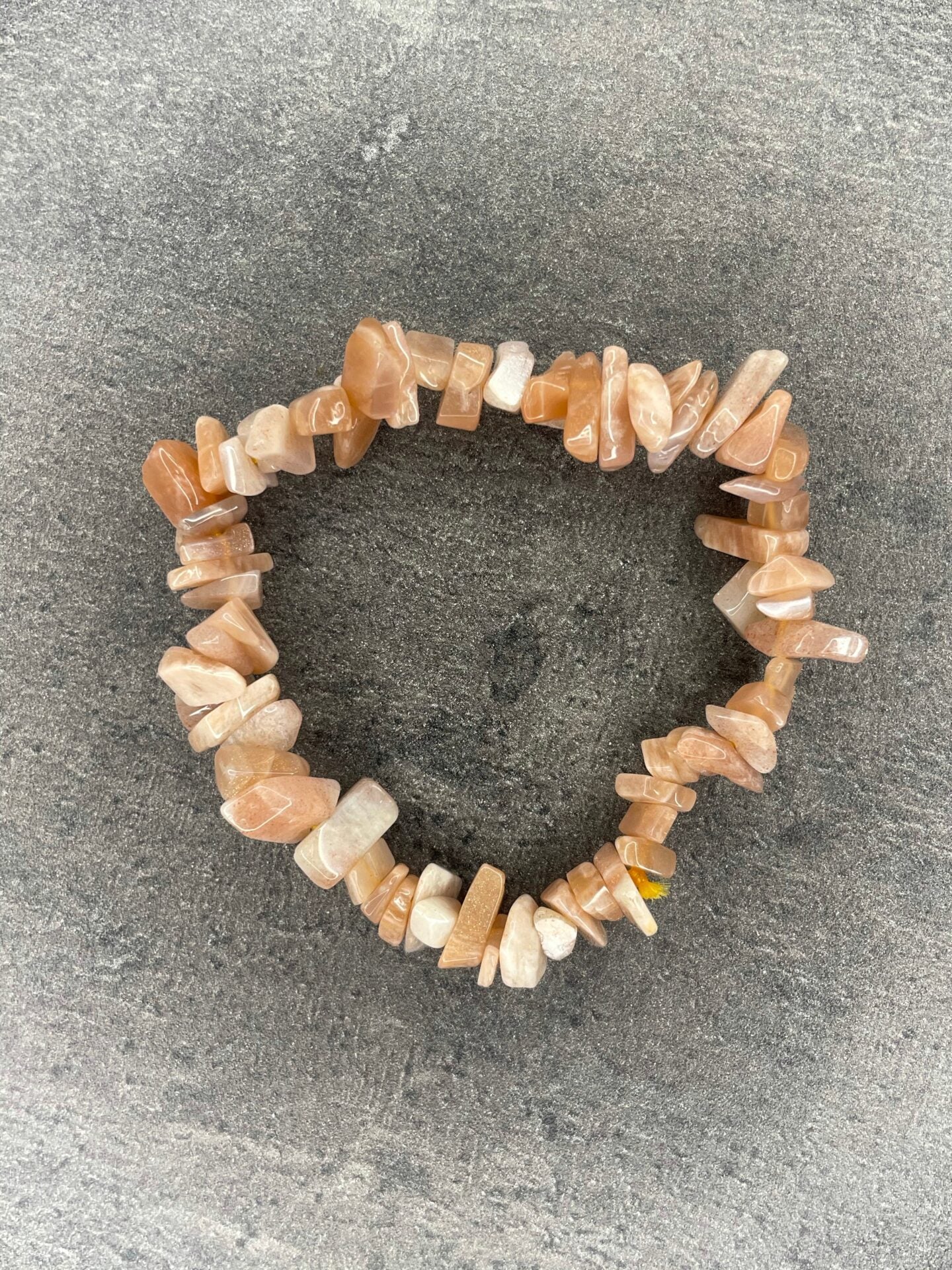 Moonstone - Crystal chip bracelet