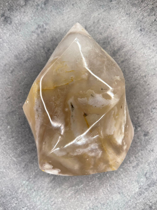 Flower agate - Flame