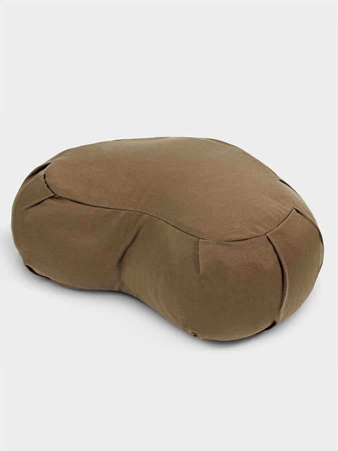 Yoga Studio European Organic Buckwheat Zafu Crescent Cushion