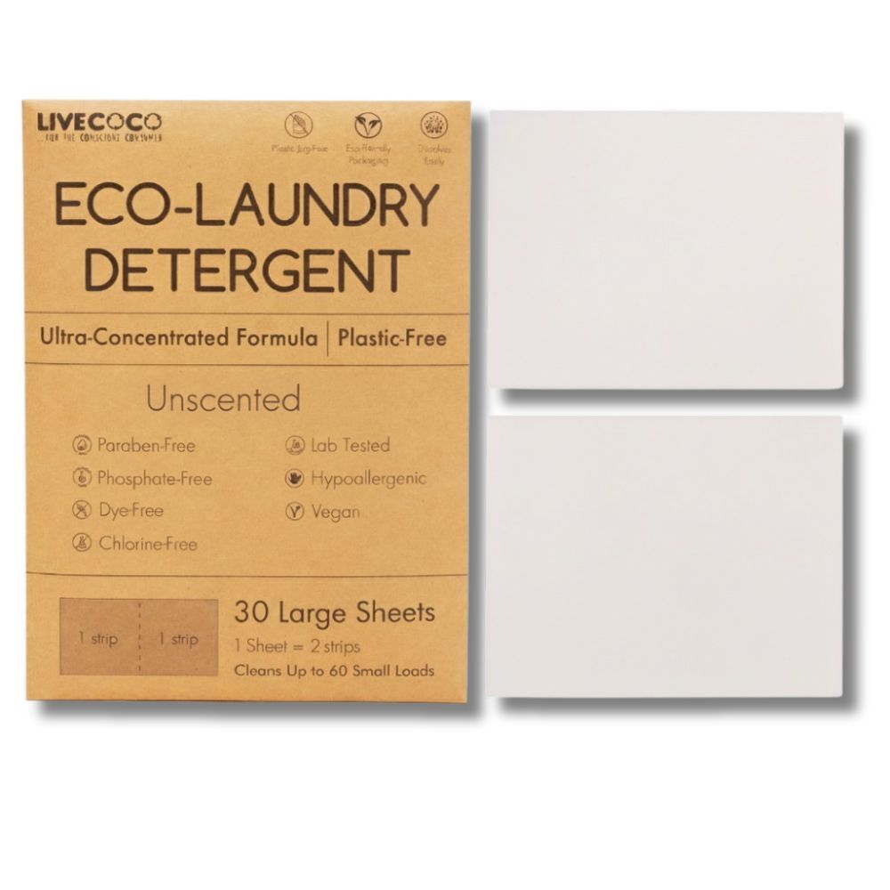 Eco-Laundry Detergent Sheets (60 Loads)