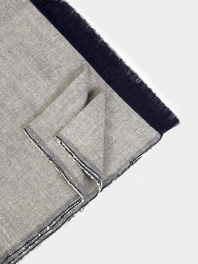 Yoga Studio GOTS Organic Cotton Two Toned Yoga Blanket