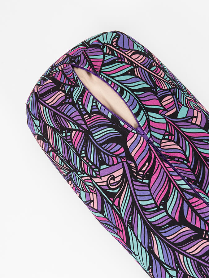 Yoga Studio Organic Buckwheat Floral Meditation Bolster Cushion