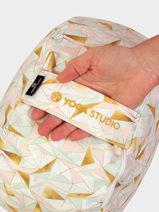 Yoga Studio EU Cylinder Buckwheat Designed Meditation Cushion - Abstract Collection