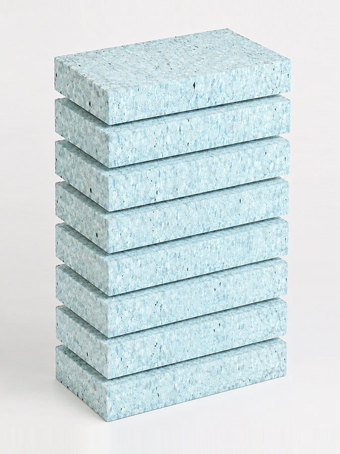 Yoga Studio Recycled Chip Foam Full Yoga Blocks (8 Pack)