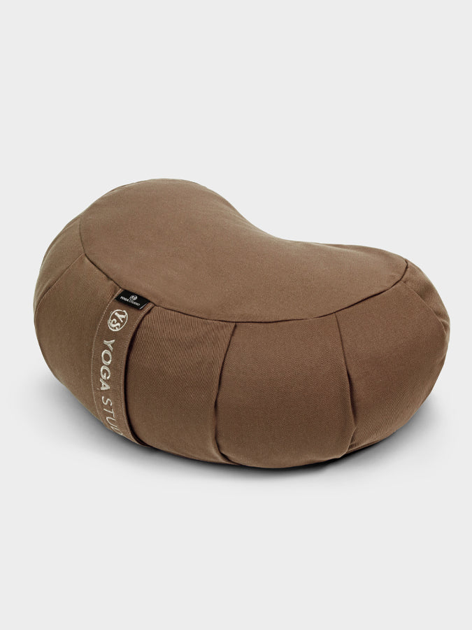 Yoga Studio European Organic Buckwheat Zafu Crescent Cushion