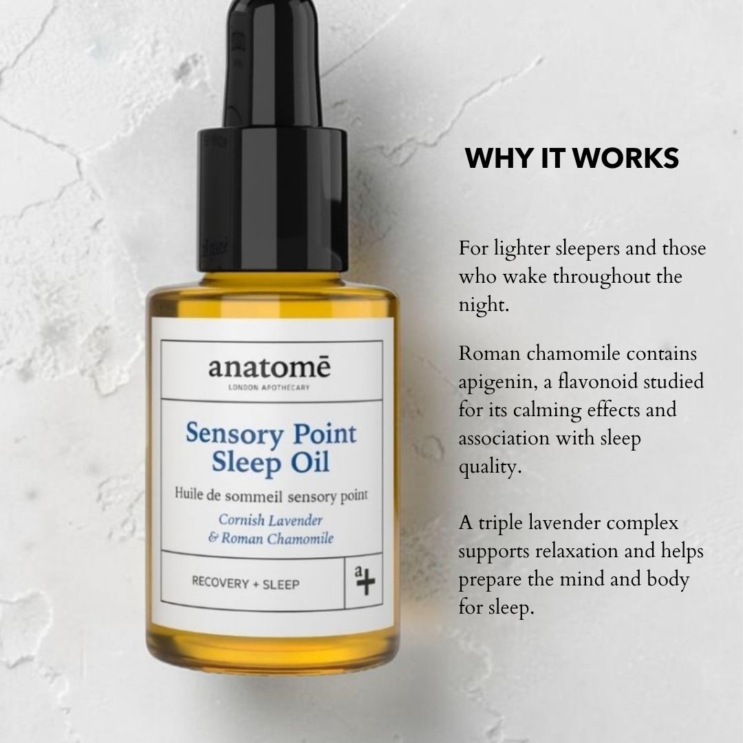 Sensory Point Sleep Oil | Roman Chamomile & Cornish Lavender 30ml
