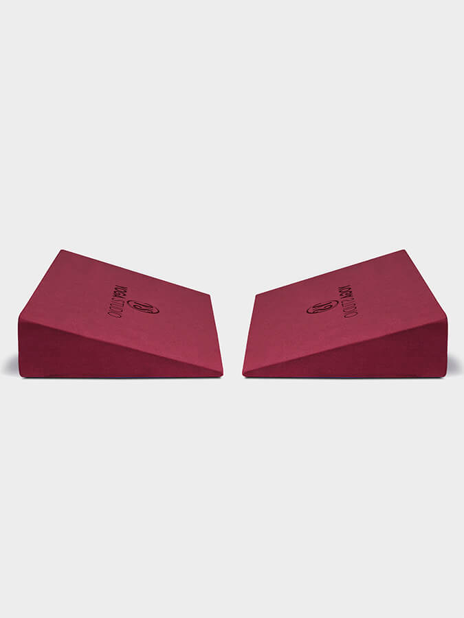 Yoga Studio EVA Foam Half Wedges Twin Pack Pair