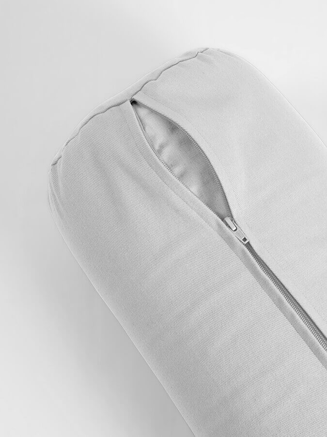 Yoga Studio Organic Cotton Buckwheat Lotus Meditation Bolster Cushion