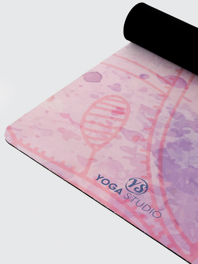 Yoga Studio Vegan Suede Microfiber Yoga Mat 4mm