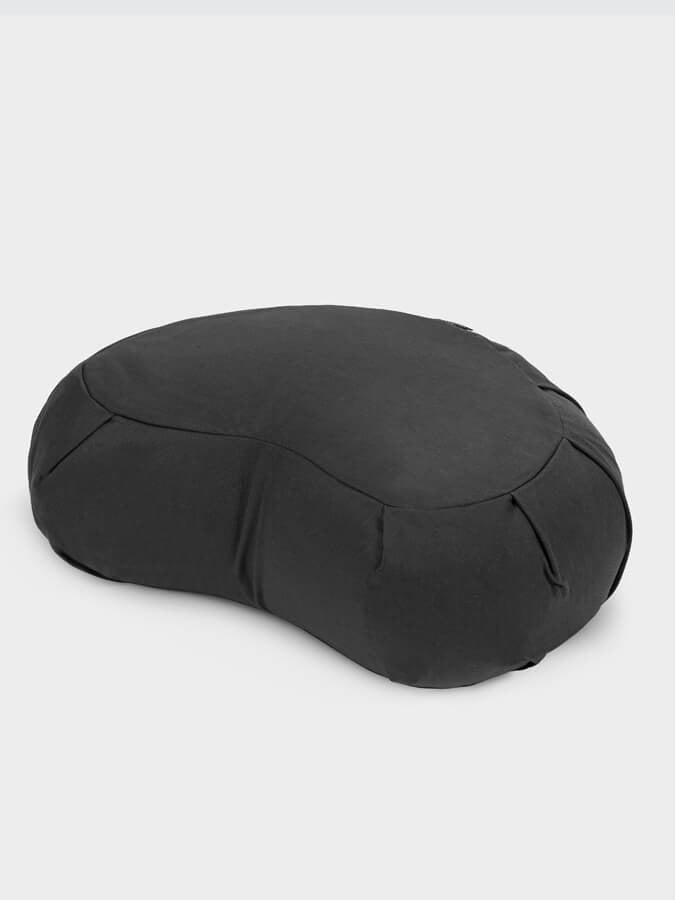 Yoga Studio European Organic Buckwheat Zafu Crescent Cushion