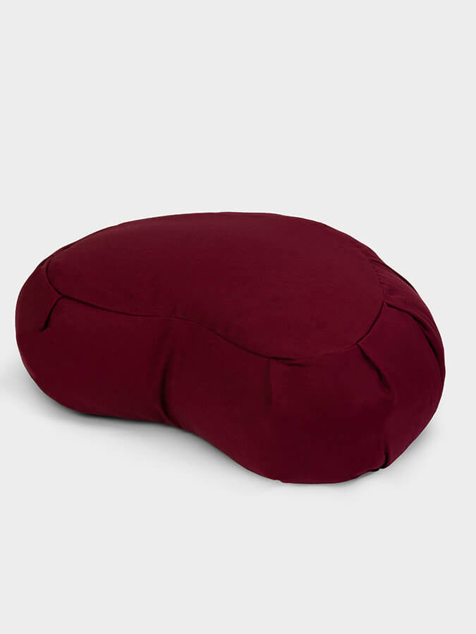 Yoga Studio European Organic Buckwheat Zafu Crescent Cushion