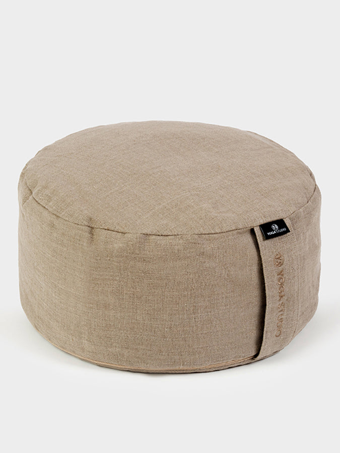 Yoga Studio EU Cylinder Buckwheat Linen Meditation Cushion