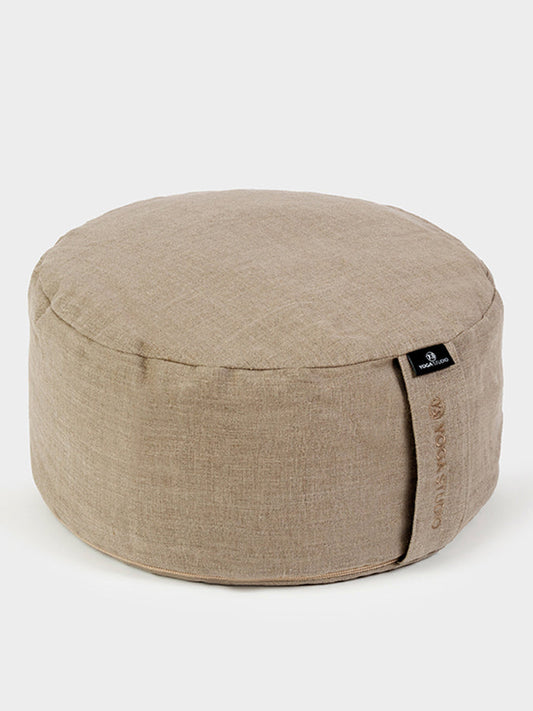 Yoga Studio EU Cylinder Buckwheat Linen Meditation Cushion