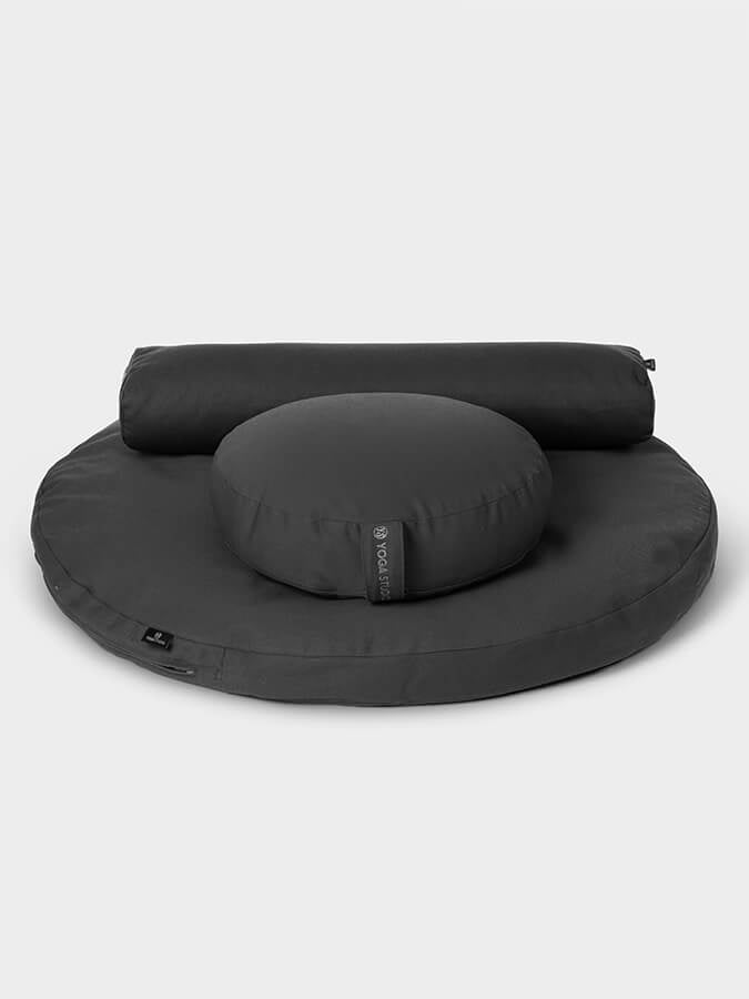 Yoga Studio EU Round Organic Zabuton Meditation Cushion Kit - Zafu & Pranayama